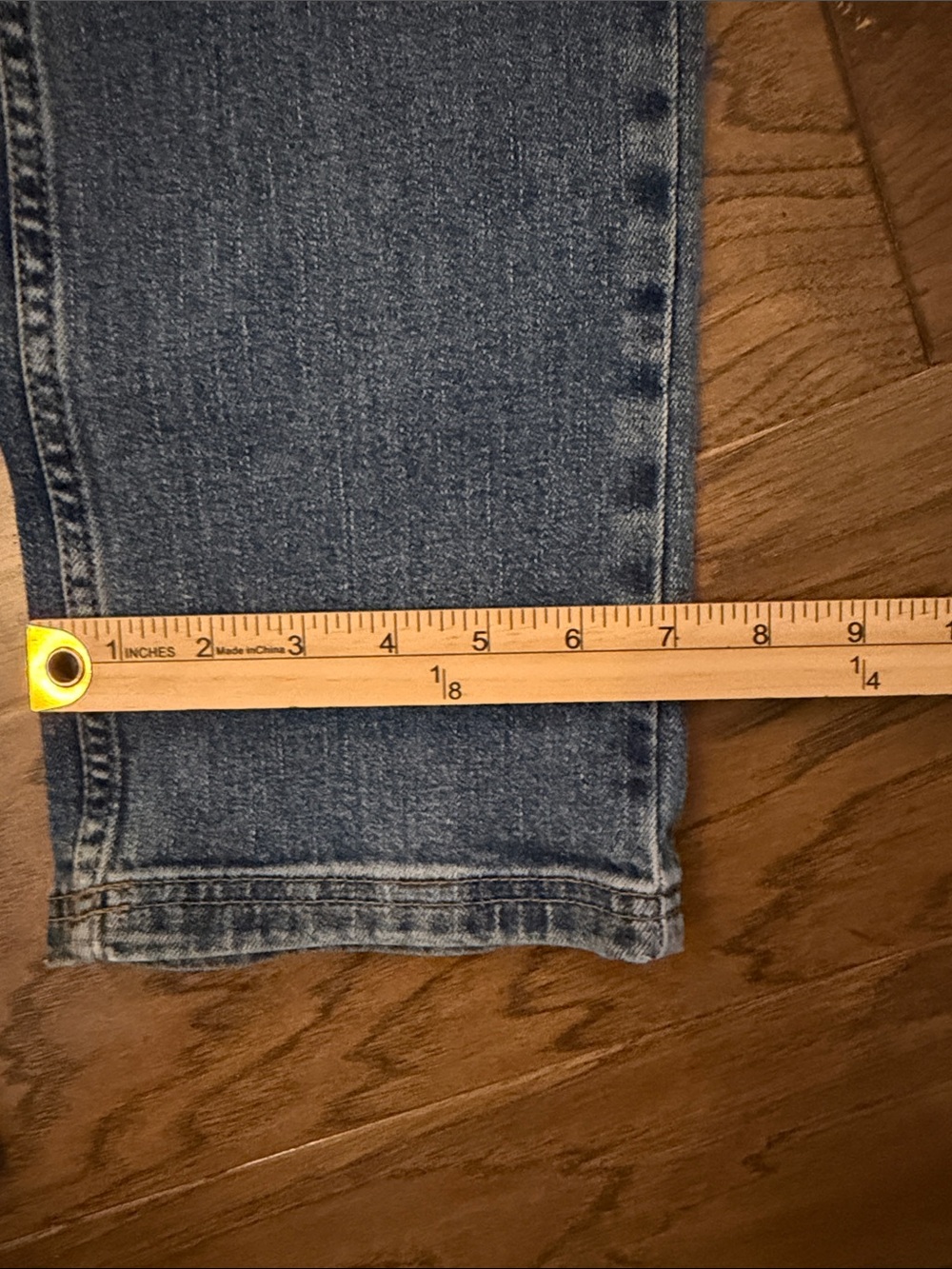 Vanessa Bruno Benito High-Waisted Straight Leg Jeans - Size FR 36 (US 4 /27) - Picture 10 of 14